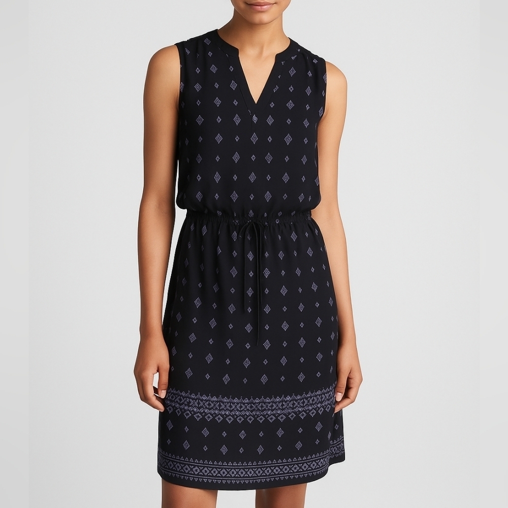 Gap Sleeveless Shirt Midi Dress